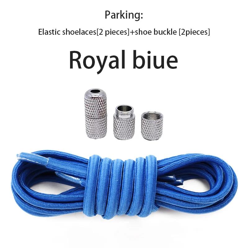 Round Elastic Shoelaces for Sneakers No Tie Shoelace Tennis Shoe Laces Without Ties for Kids Adult Rubber Bands Shoes Accessorie