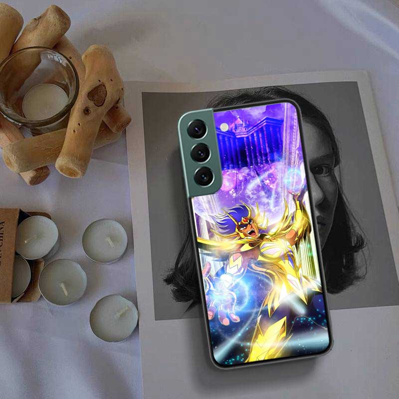 Saint Seiya Knights Of The Zodiac Phone Case Samsung A14 A24 A34 A54 A03S A04S A13 A23 A33 A53 A73 A70 A50S A30 A40 A71 A51 A41