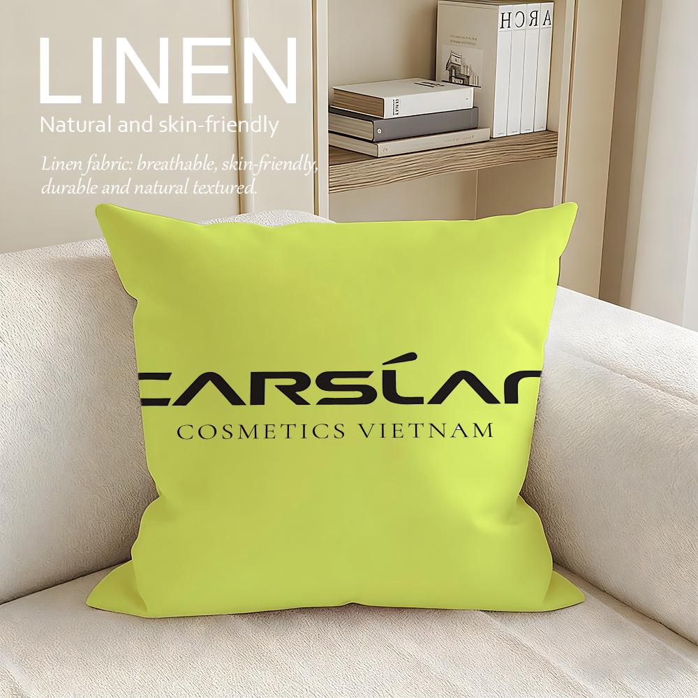 

Brand Carslan Cushion Cover Pillowcase Set Pcs x x Breathable Washable Sofa Cushion Cover 30X30cm