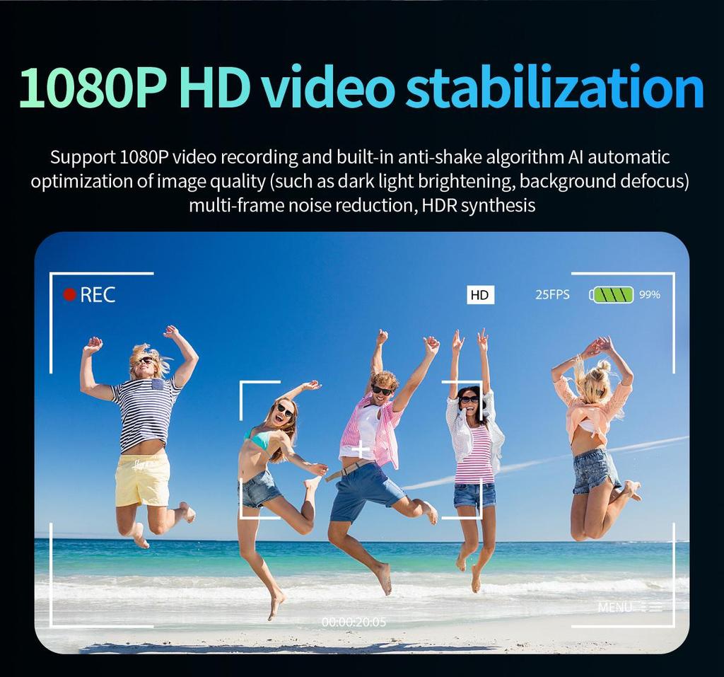 CY01 Smarte Brille: 8MP Kamera, KI-Sprachassistent, Musik, Anrufe, Foto-/Videoaufnahme, 16 GB Speicherplatz.