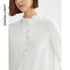 LANCY Retro Palace Style Chiffon Long Sleeve Blouse