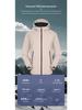 Men's and Women's Cotton-Padded Jacket: Thick, Warm, Hooded, Customizable Logo Windbreaker for Outdoor Work