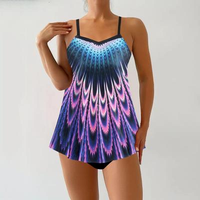 Women Fashion Sexy Flowers Bikini Set Beach Swimsuits Two Piece Swimming Suit Plus Size Swimming Suit Beach Wear Bathing Suit Biquini Swim Suit