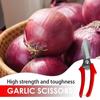 Garlic Scissors Multifunctional Kitchen Cutter Scissors Kitchen Cutter Scissors Garlic Cutter Vegetable Scissors Kitchen
