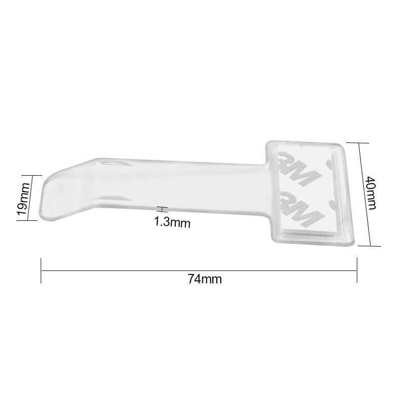 Plastic Clip for Invoices, Tickets, Certificates, Cards & More