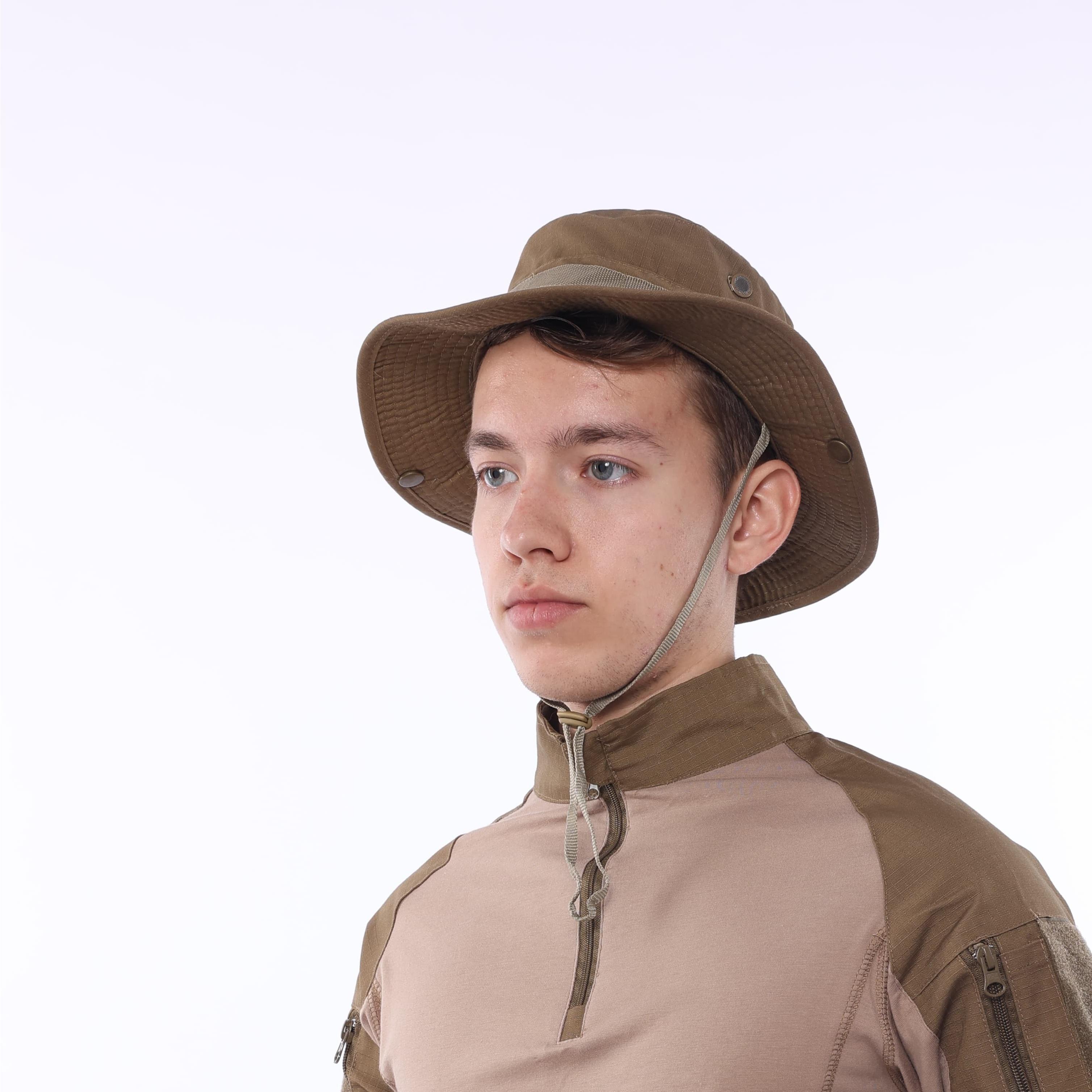 TC Ribstop Bucket Cap With Brim 57CM хаки