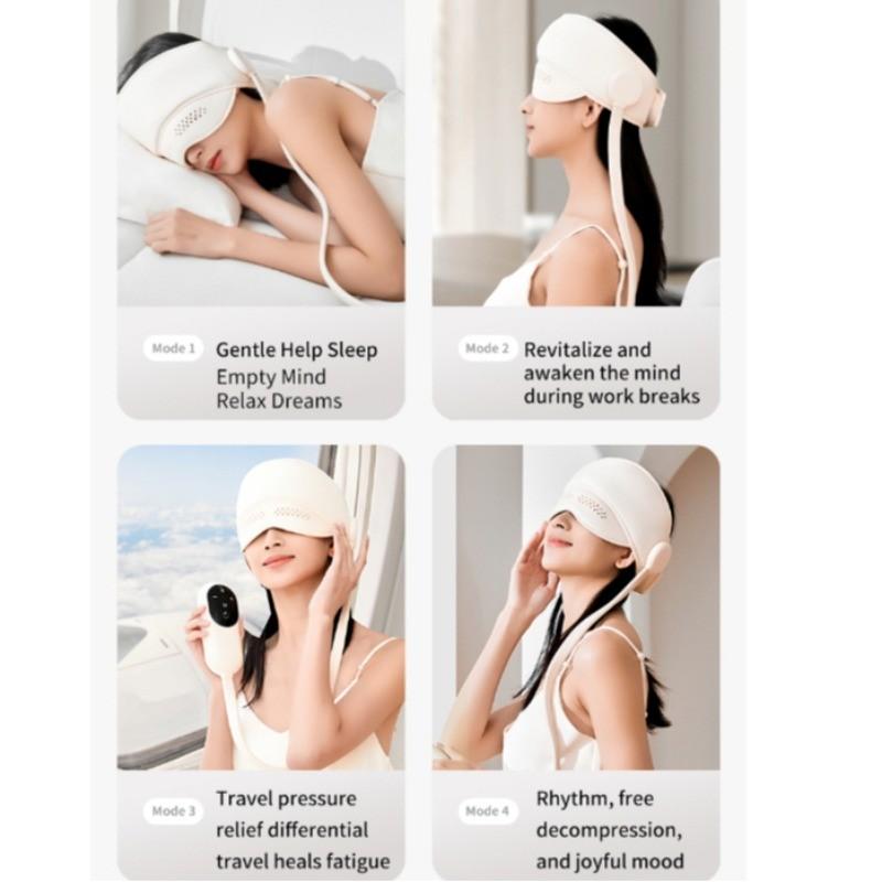 Air Pressure Head Massager Electric Scalp Eye Heating Massager Hot Compress Relieve Headaches Physiotherapy Instrument