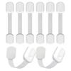 8Pcs Home Baby Safety Locks Multifunctional Drawer Lock Baby Proof Cabinet Locks Child Safety Door Locks Baby Protection