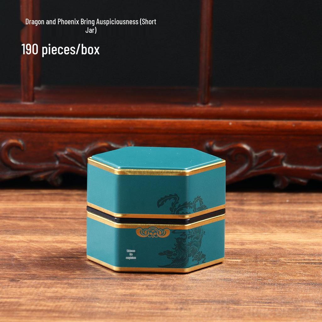 Elegant Mini Tin Tea/Souvenir Box - 10g/20g/50g