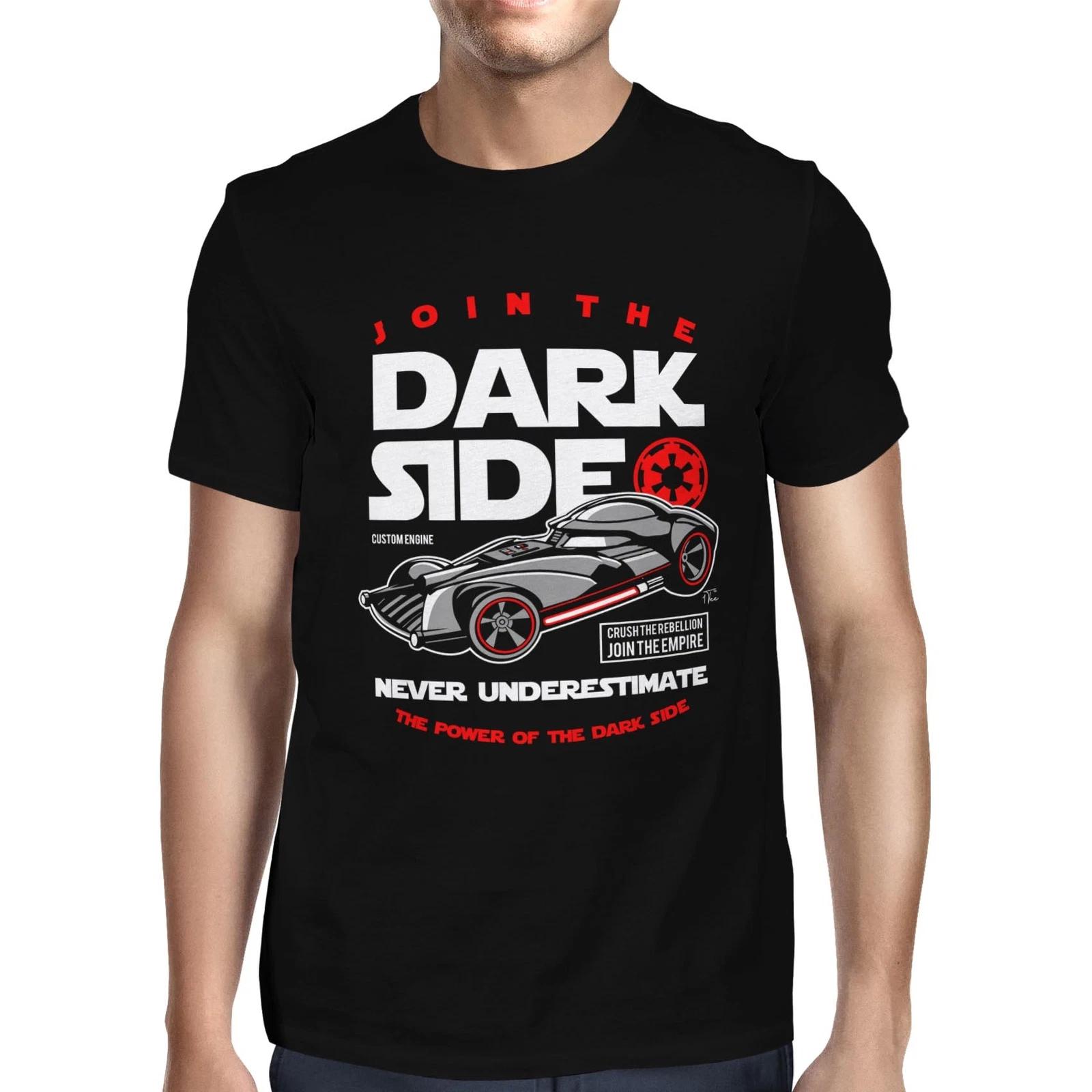 1Tee Mens Join The Dark Side Car T-Shirt XS