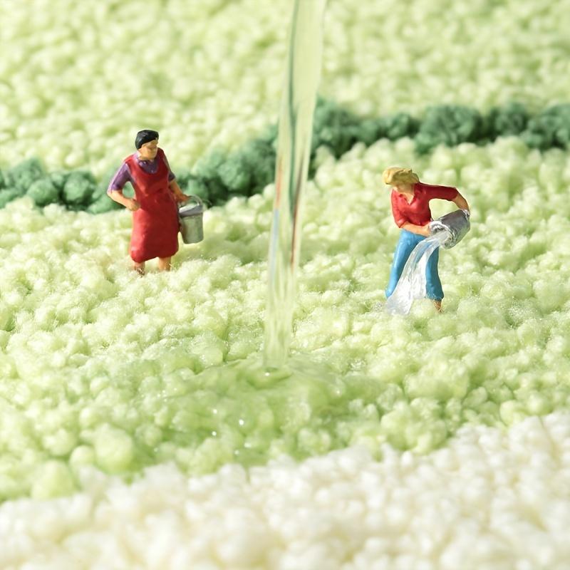 Green Little Frog Carpet Absorbent Bathroom Mat Toilet Floor Rug Rug For Bedroom Soft Doormat Carpet For Live Room Home