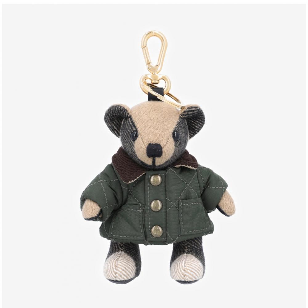 Burberry Quilting Jacket Charm Keyring Thomas Bear 8120170 C1748