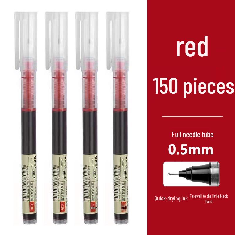 Black 0.5mm Bullet Tip Pen for Students and Office Use