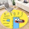 1pc Office Round Area Rug, Indoor Mat Suitable For Office, Under Office Chairs Bedroom Living Room Home Decor, Room Deco