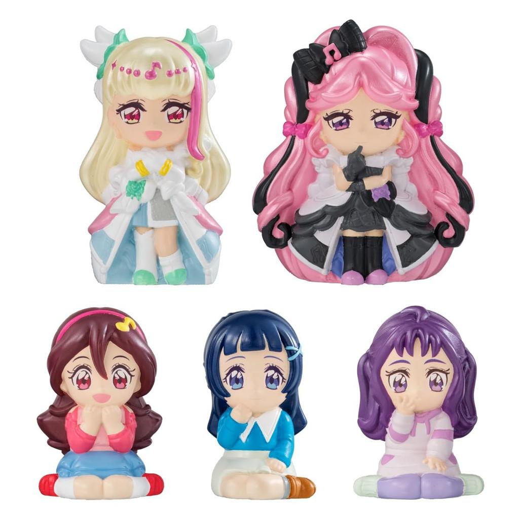BANDAI Kimi to Idol Sweet Pearl Doll 2 Chewing Gum Candy Toy Set of PreCure [Box 10]
