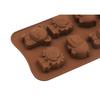 Silikon-Schokoladenform für Wildtiere, 21x10x1cm, zum Herstellen von Schokoladenbonbons, Gelee-Eiswürfeln, Originalangebote