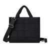 Lightweight Quilted Tote Bag Nylon Multi-Pocket Crossbody Bag Large Capacity Detachable Strap Shoulder Bag Work