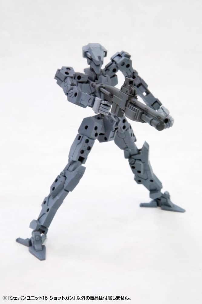Kotobukiya Modeling Support Goods Waffeneinheit 16 Schrotflinte 135mm im Plastikmodellbausatz M.S.G (Ca.. Länge) Maßstabslos