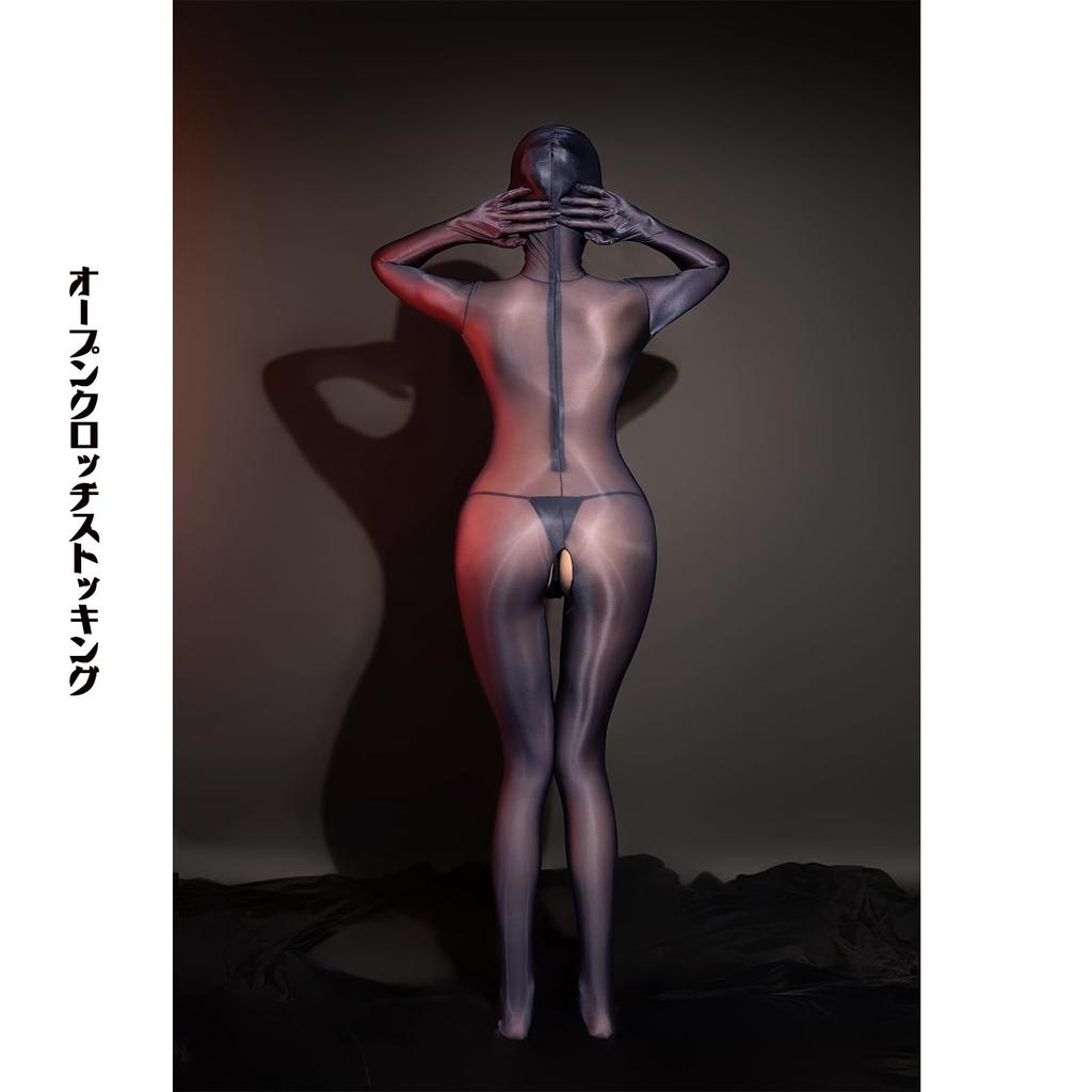 SENMH00 Full Body Body Body Full Body High Leg Open One Unisex Tights, Stockings, Tights, Pantyhose, Leotard, Perforated, Crotch, Bodycon, Sexy,