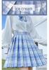 Japanese Academy Style JK Uniform Set - Long/Short Sleeve, Pleated Skirt for Female Students