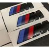 Hot For BMW M  Car Fender Side Emblem Rear Trunk Badge M Logo Sticker For BMW M E90 E60 F18 E46 F30 F20 M2 M5 M3 E87 M4 X3 X5 X1 Z4 Accessories