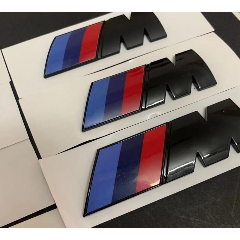Hot For BMW M Car Fender Side Emblem Rear Trunk Badge M Logo Sticker For BMW M E90 E60 F18 E46 F30 F20 M2 M5 M3 E87 M4 X3 X5 X1 Z4 Accessories