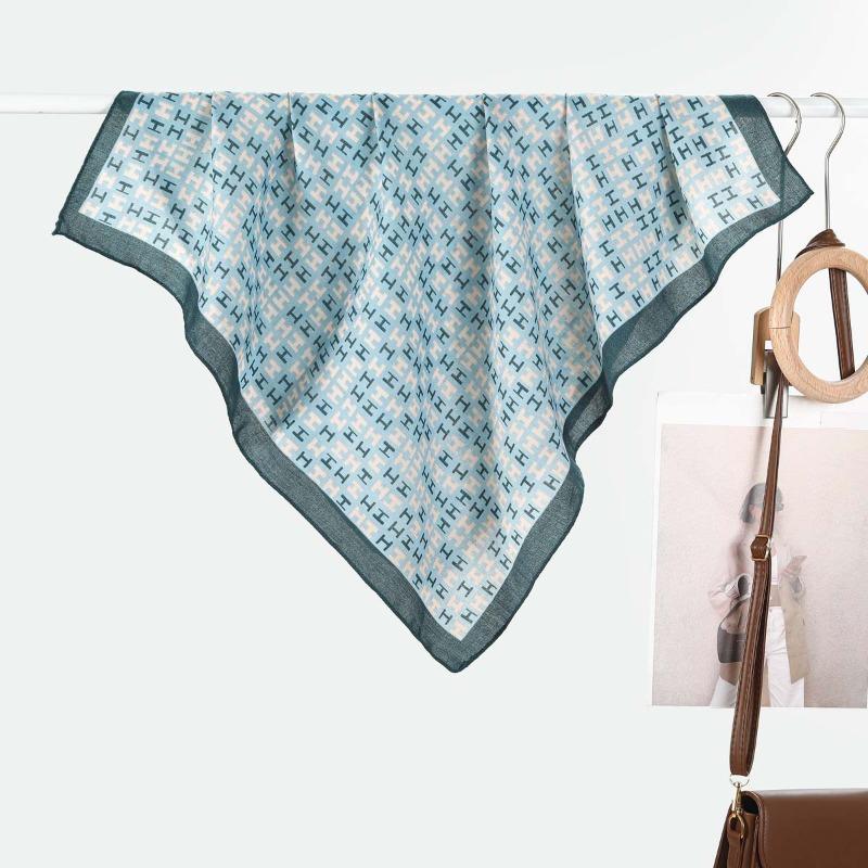 New herringbone pattern small square scarf femininity versatile decorative professional small square scarf autumn and winter warm scarf batch