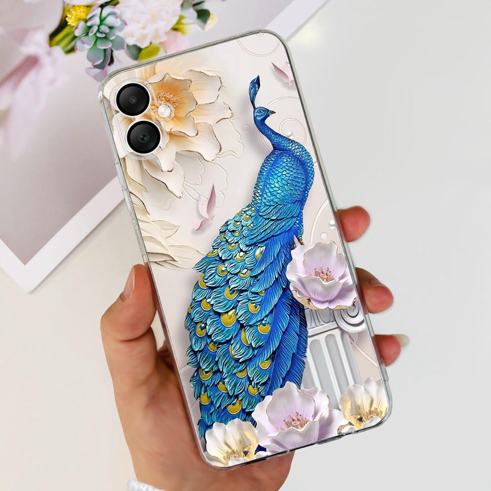Case For Samsung Galaxy A06 4G 6.7" Cute Cartoon Astronaut Dinosaur Soft Silicon TPU Cover For Samsung A06 SM-A065F Phone Case