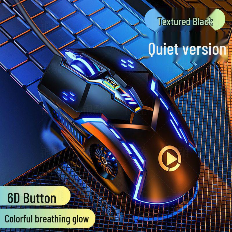 GW Wired Mechanical Gaming Mouse for PC and Laptop