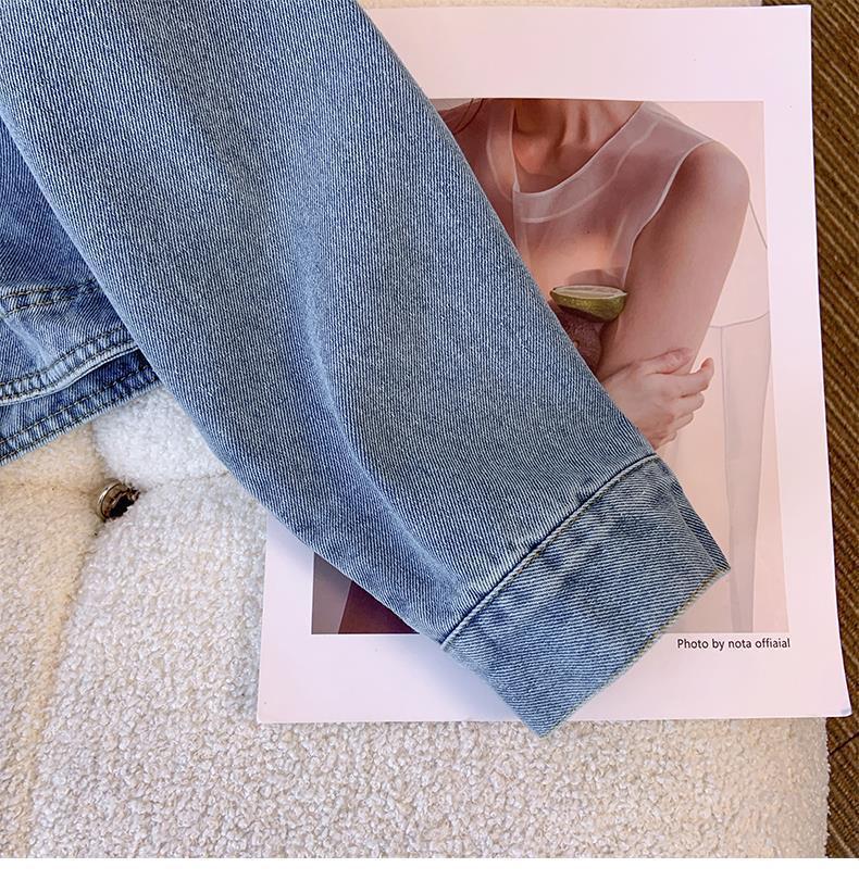 Women's Versatile Loose-Fit Denim Jacket - Spring/Autumn 2025 Design