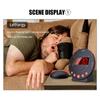 Extra Loud Alarm Clock Vibrating Alarm Clock with Bed Shaker for Heavy Sleeper Large LED Display Digital Bedroom Clock