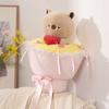 Handmade Panda Bouquet Plush Toys Cartoon Animal Animal Bridal Bouquet  Holiday Gifts