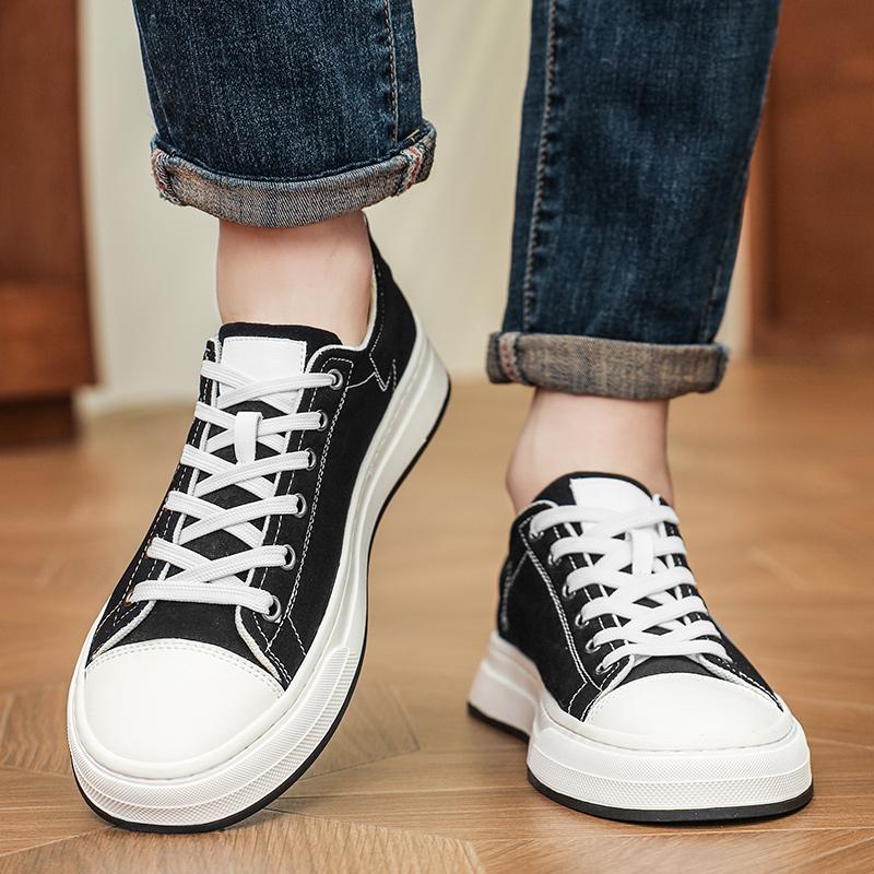 Fashion Spring and summer men's shoes Classic Comfort Designer Style Daily office work young Lightweight Hot Handsome canvas shoes