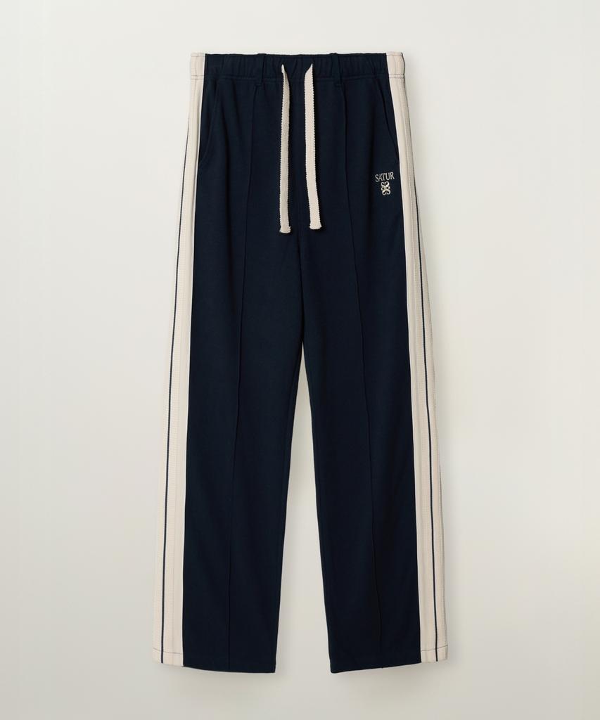 Seteo Lawton Lining Track Pants Navy