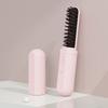  Pettine Elettrico Portatile Multifunzione Piastra Lisciante per Capelli Pettine Ricarica USB Strumento per lo Styling Anti-scottatura