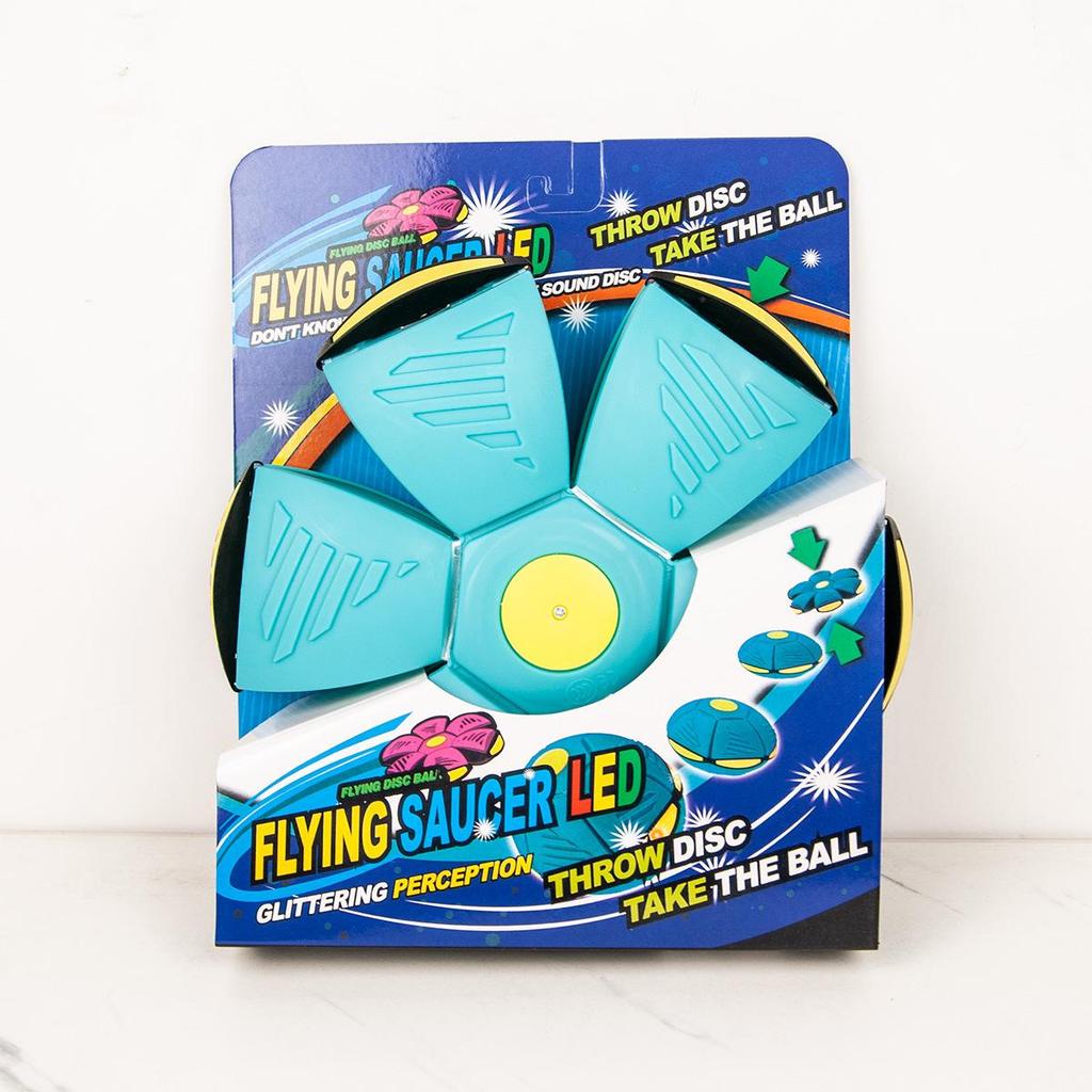 Magical Elastic Flying Saucer Ball - Children's Bouncing Stomp Toy for Outdoor Play