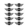 Autocollants Décoratifs Emblèmes de Voiture Métalliques 3D pour BMW MINI WORKS One Cooper JCW R60 R59 R58 R57 R56 R55 R53 R52 F55 F56 czujm33