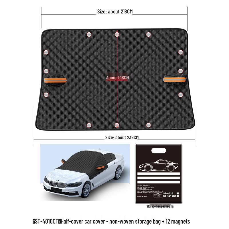 Thickened Winter Windshield Frost & Snow Protection Cover