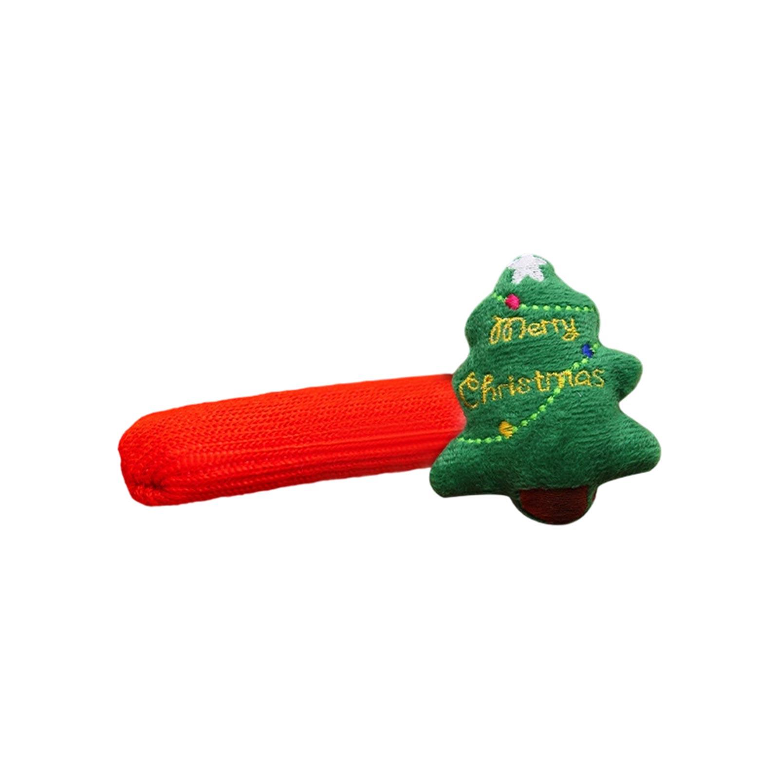 

Christmas Cartoon Plush Door Handle Gloves Anti-collision Anti-slip Winter Antifreeze Door Knob Covers Xmas Atomsphere Decor