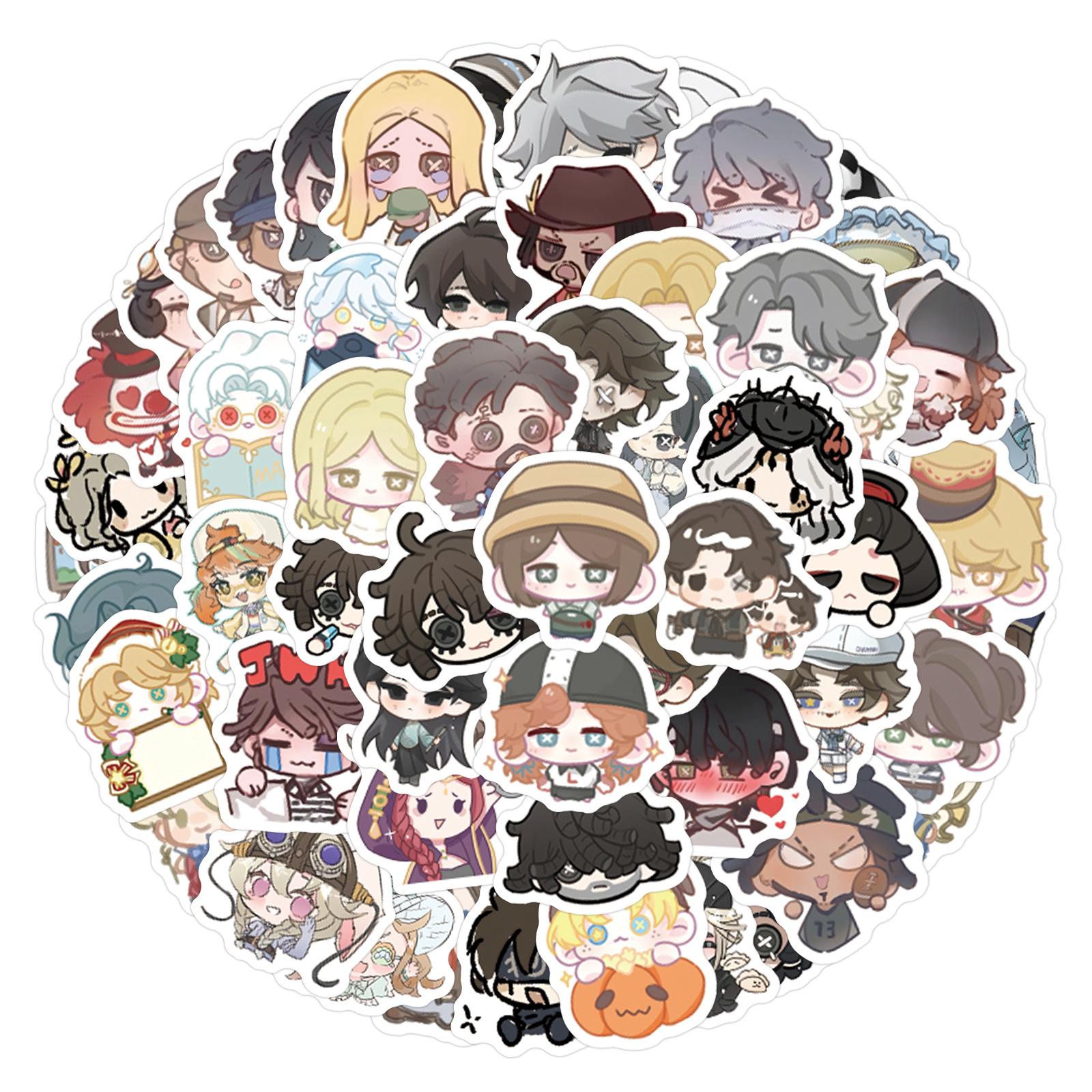 

105 Новая Идентичность Пятая Q-версия Граффити Наклейки Украшают Холодильник Бутылку для Воды Скейтборд DIY Наклейки