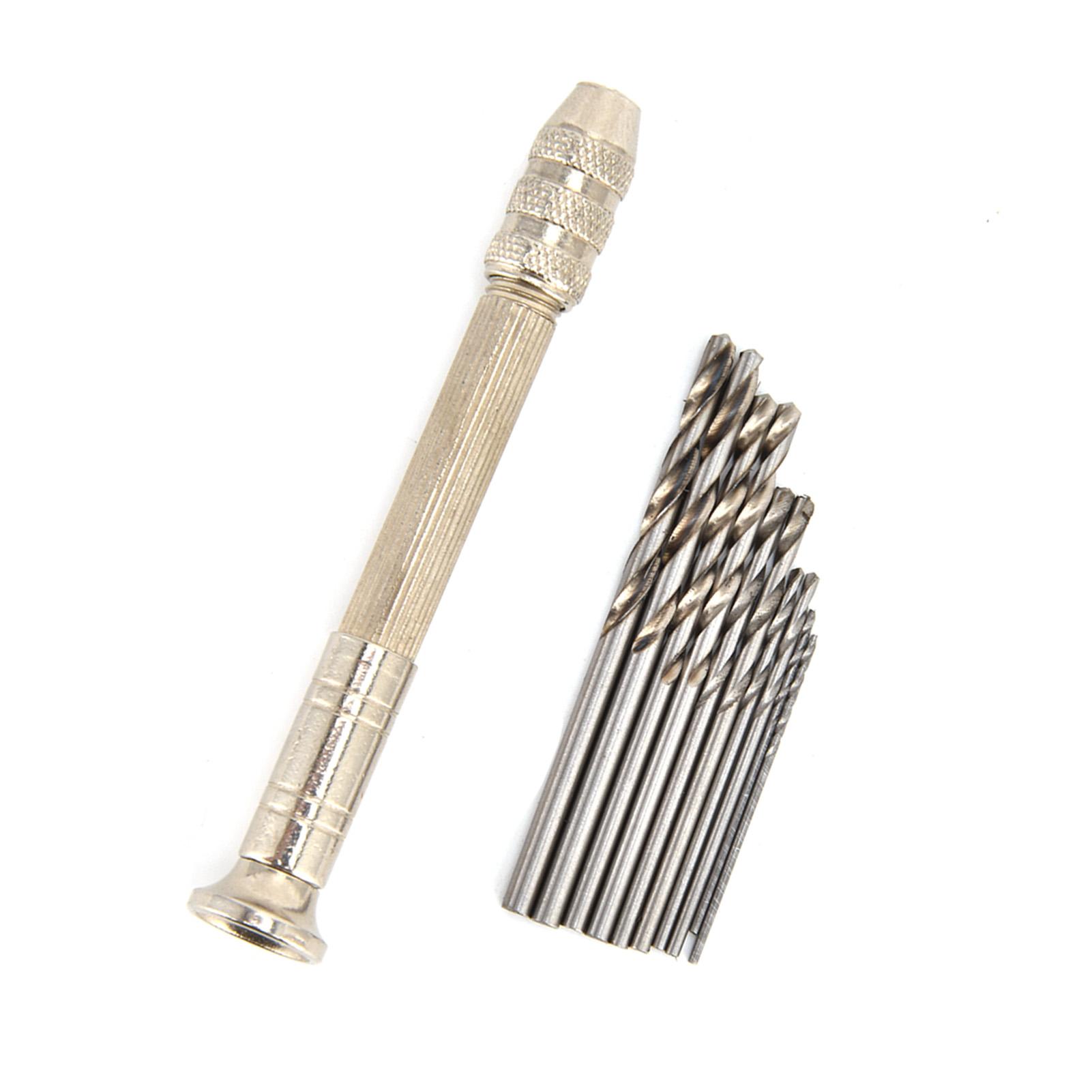 

Ручная дрель-тиски Мини ручная дрель Пробойник для точного сверления Грецкого ореха Спиральные сверла