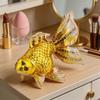 Multifunctional Goldfish Shape Jewelry Holder Delicate Jewelry Organizers Alloy Texture Suitable for Various Occasion
