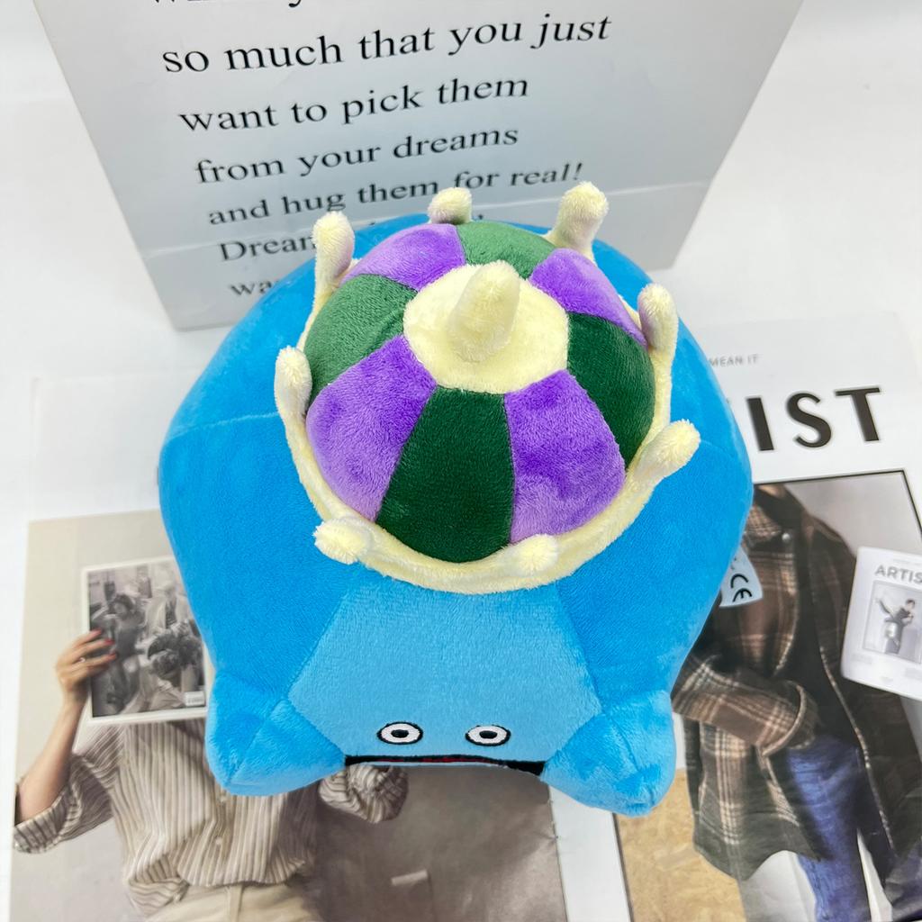 Nový plyšový plyšák Dragon Quest Smile Slime Plyšový plyšový plyšový plyšový plyšový plyšový polštářek panenka