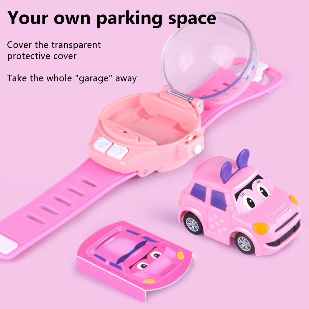 Zegarek Nowość Samochodzik zdalnie sterowany Zabawki Mini Zegarek na rękę Samochodzik RC o dużym zasięgu z osłoną pyłoszczelną Zabawki na zewnątrz dla dzieci