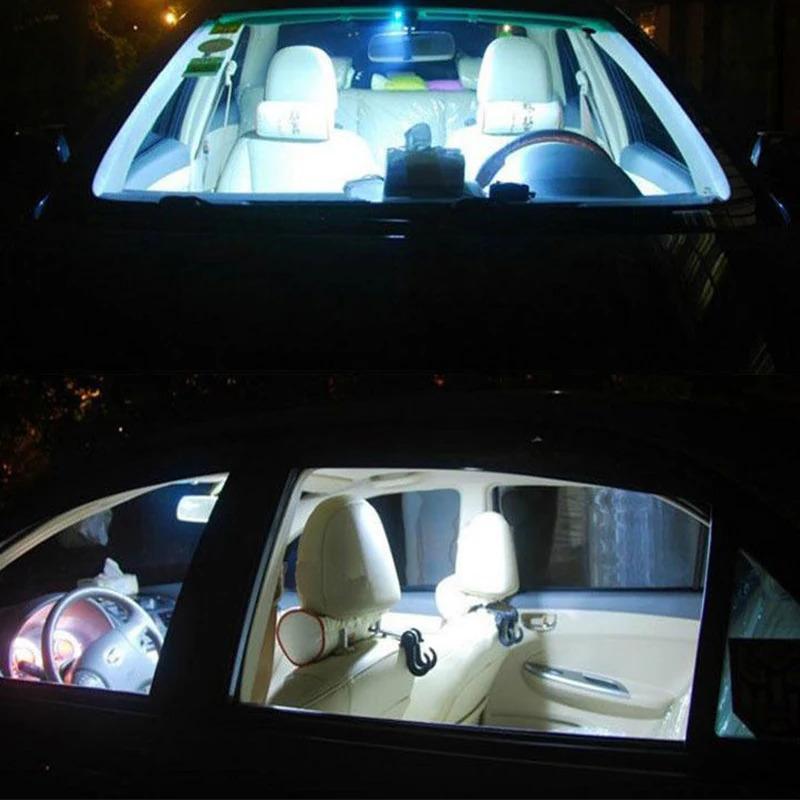 1/3PCS C5W C10W Festoon LED Bulb 31mm 36mm 39mm 41mm T10 C5W LED COB Light 12V White 7000K Car Interior Dome Reading Trunk Lmaps