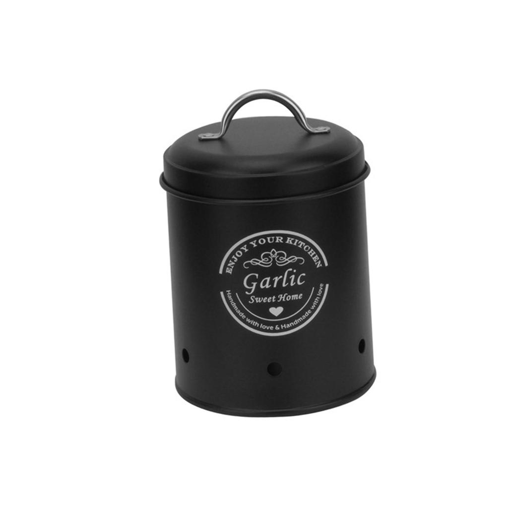 Food Storage Container Fresh Vegetable Keeper Potato Storage Tin Canisters for