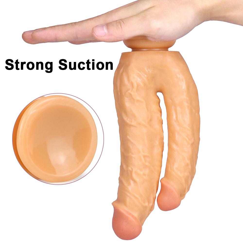 MoDi Dildo Double Penetration Anal Dildos Men Women Adult Sex Products