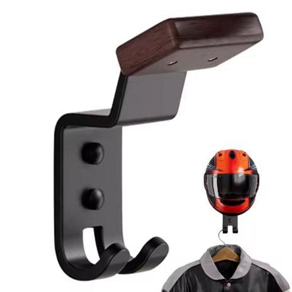 Carbon Steel Motorcycle Helmet Display Stand Wall Mounted Safety Hat Rack  Hats