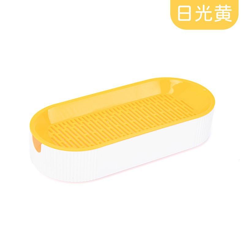 

Plastic Tray Cat Grass Growing Kit Planter Hydroponic Cat Grass Box Sprouter Tray for Pet Cat Plant Pot жовтий