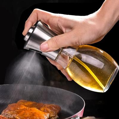 BBQ Grill Kochwerkzeug Sprühflasche Ölsprüher Öler Kanne Topf Kochgeschirr Küchenwerkzeug Glas ABS Olive Pumpe Sprühflasche